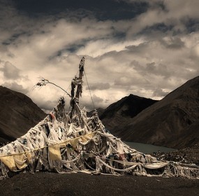 "An altar on top of the world, Tibet 2005" by Antonio Amendola